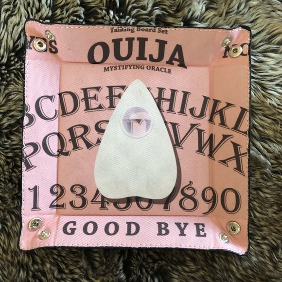 BNWT Leather Ouija Trinket Tray - Picture 2 of 6